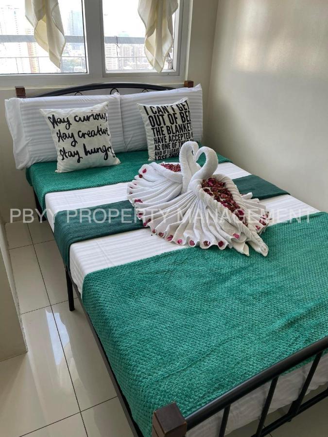 מנילה Stays At Green Residences 1 Studio Room Couples Bed With Complimentary Breakfast For 2 מראה חיצוני תמונה
